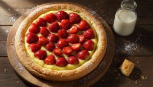 Crostata di fragole e crema pasticcera: il dolce da portare a Pasquetta pronto in 25 minuti