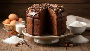 Pan di Spagna al cacao per la torta di Pasqua: alto, soffice e senza lievito chimico