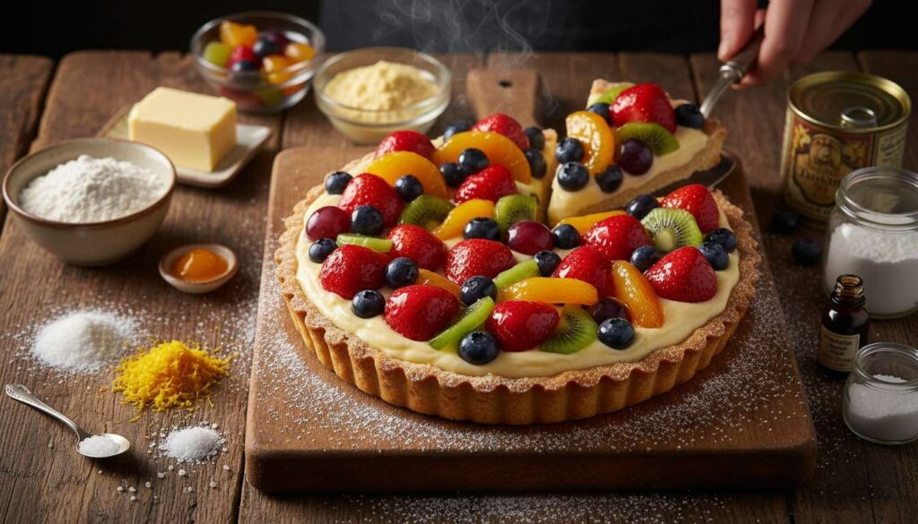 Bake Off Italia ha reso famosa questa crostata: crema, frutta e una base perfetta in 20 minuti