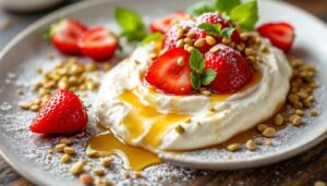 Fragole, ricotta e miele: il dessert senza cottura che conquista i bambini