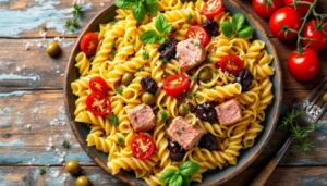 Pasta fredda mediterranea, il trucco di Cracco per non farla attaccare dopo ore