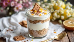 Pastiera rivisitata in bicchiere, la versione light per la colazione di primavera
