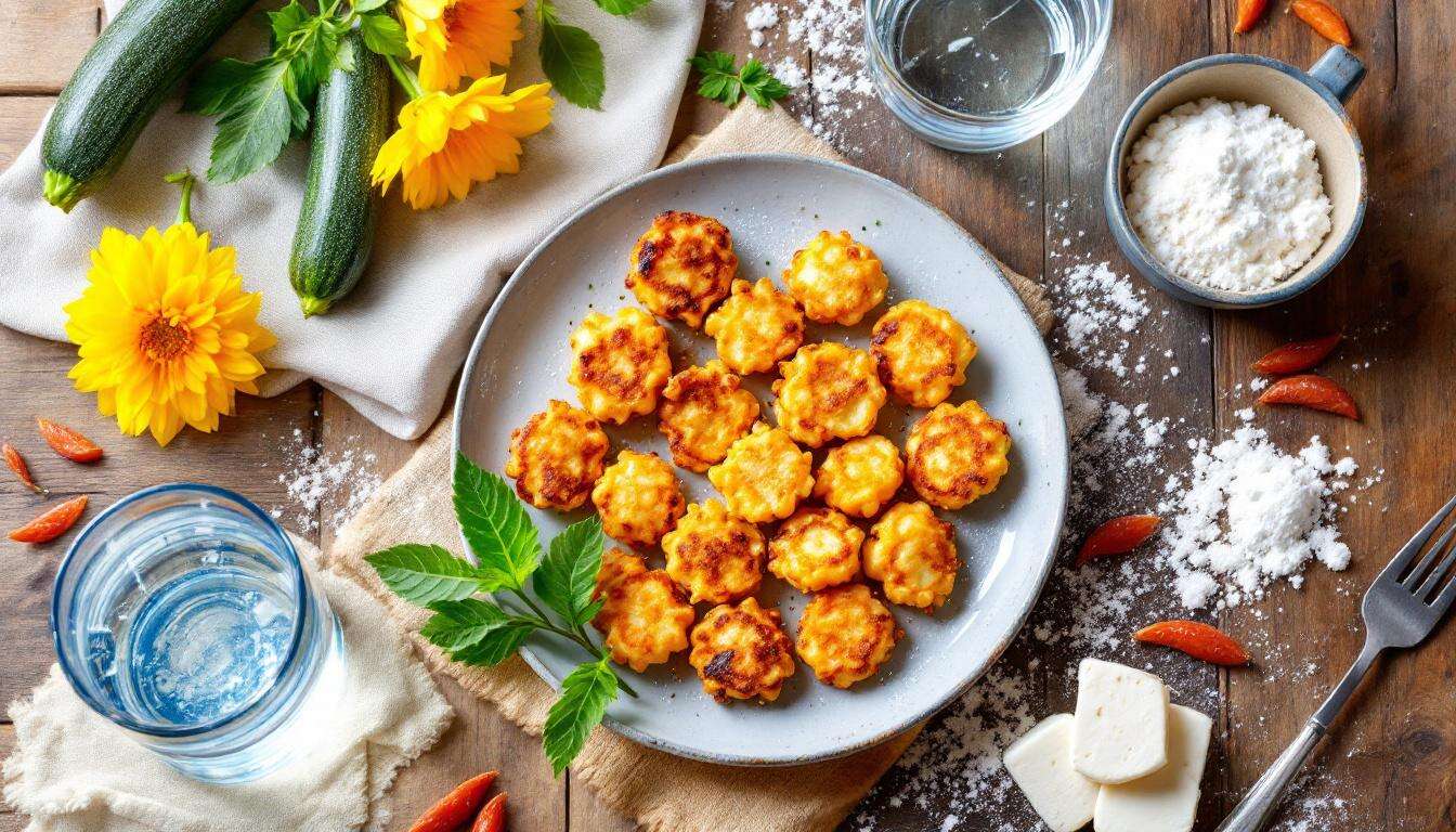 Frittelle di fiori di zucca, la ricetta di È sempre mezzogiorno in 15 minuti